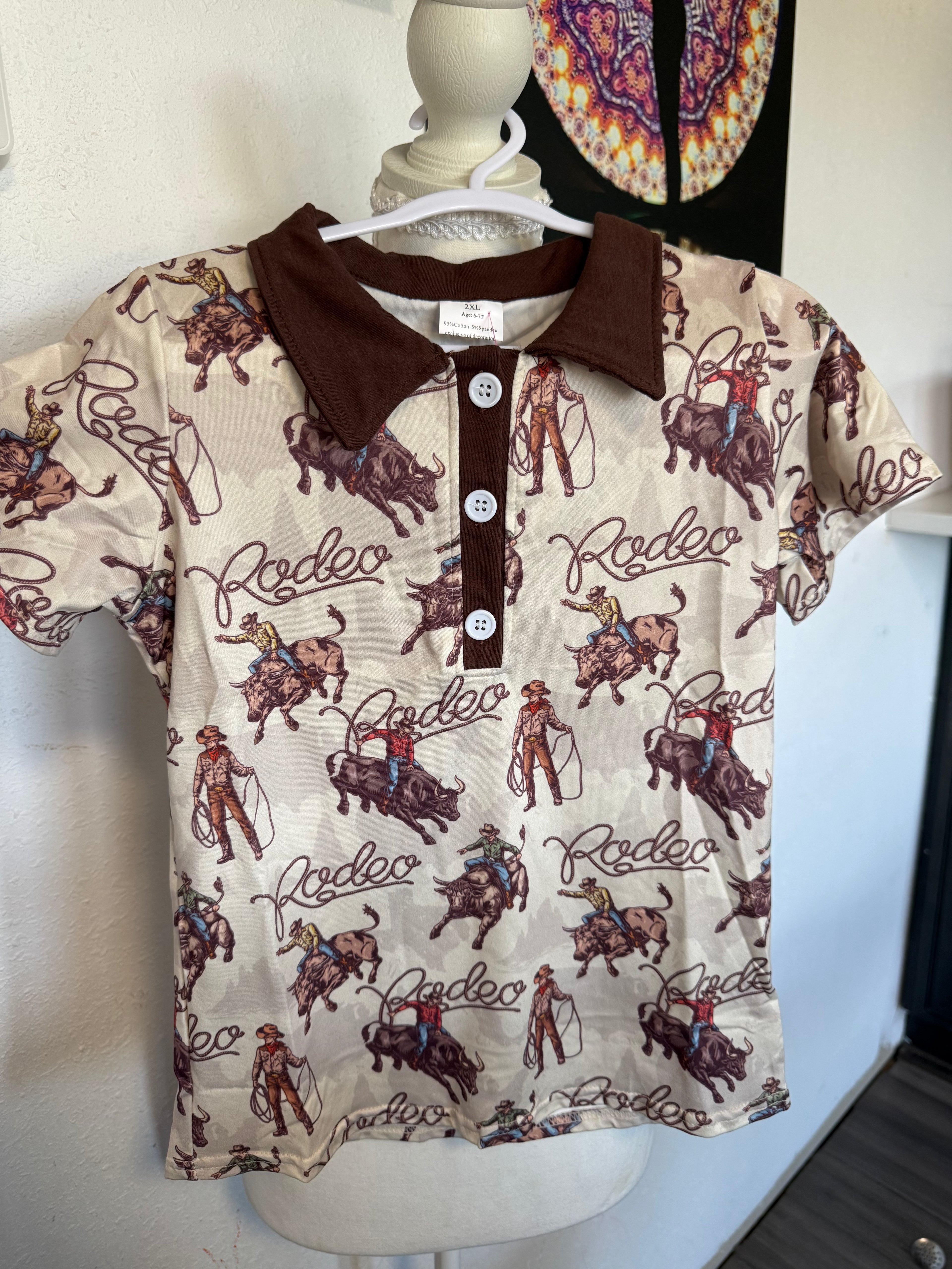 Boys Rodeo polo