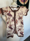 Boys rodeo romper